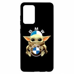 Чехол для Samsung A52 5G Baby yoda bmw - PrintSalon