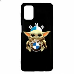 Чехол для Samsung M51 Baby yoda bmw - PrintSalon