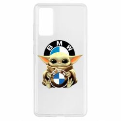 Чехол для Samsung S20 FE Baby yoda bmw - PrintSalon
