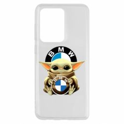 Чехол для Samsung S20 Ultra Baby yoda bmw - PrintSalon