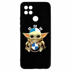 Чехол для Oppo A15s/A15 Baby yoda bmw - PrintSalon