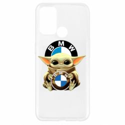 Чехол для Oppo A52/A72/A92 Baby yoda bmw - PrintSalon