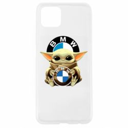 Чехол для Oppo A92s Baby yoda bmw - PrintSalon