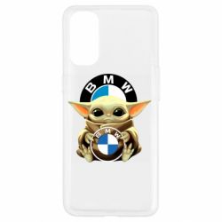 Чохол для Oppo Reno 4Baby yoda bmw