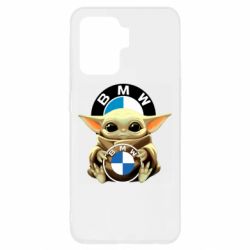 Чехол для Oppo Reno 5 Lite Baby yoda bmw - PrintSalon