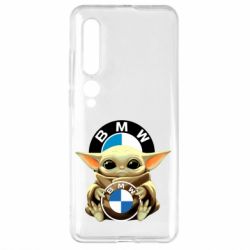 Чехол для Xiaomi Mi10/10 Pro Baby yoda bmw - PrintSalon