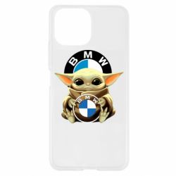 Чехол для Xiaomi Mi11 Lite Baby yoda bmw - PrintSalon