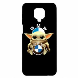 Чехол для Xiaomi Redmi Note 9S/9Pro/9Pro Max Baby yoda bmw - PrintSalon