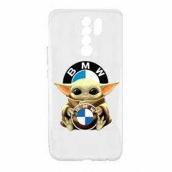 Чехол для Xiaomi Redmi 9 Baby yoda bmw - PrintSalon