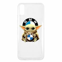Чехол для Xiaomi Redmi 9a Baby yoda bmw - PrintSalon