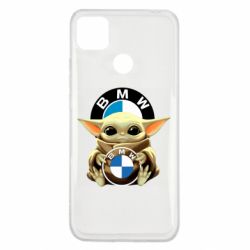 Чехол для Xiaomi Redmi 9c Baby yoda bmw - PrintSalon