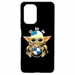 Чехол для Xiaomi Poco F3/K40 Baby yoda bmw - PrintSalon