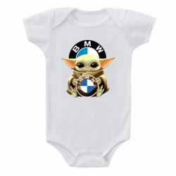 Дитячий бодік Baby yoda bmw