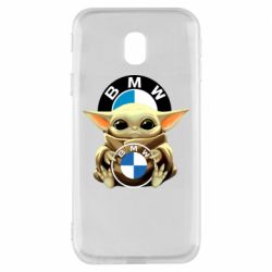 Чехол для Samsung J3 2017 Baby yoda bmw - PrintSalon