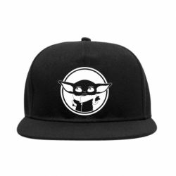 Снепбек Baby yoda monochrom - PrintSalon