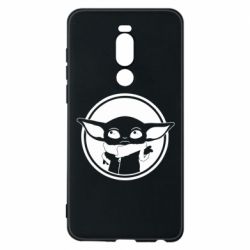 Чехол для Meizu Note 8 Baby yoda monochrom - PrintSalon