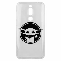 Чехол для Meizu X8 Baby yoda monochrom - PrintSalon