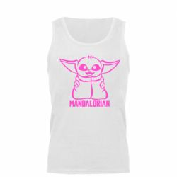 Мужская майка Baby Yoda - PrintSalon
