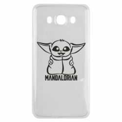 Чехол для Samsung J7 2016 Baby Yoda - PrintSalon