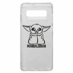 Чехол для Samsung S10+ Baby Yoda - PrintSalon