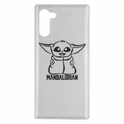 Чехол для Samsung Note 10 Baby Yoda - PrintSalon