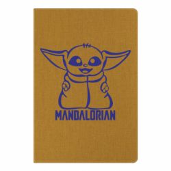 Блокнот с принто Baby Yoda - PrintSalon