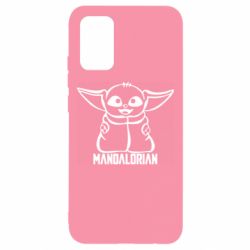 Чехол для Samsung A02s/M02s Baby Yoda - PrintSalon