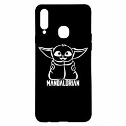 Чехол для Samsung A20s Baby Yoda - PrintSalon