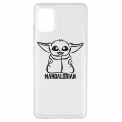 Чехол для Samsung A51 Baby Yoda - PrintSalon