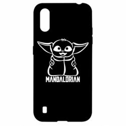 Чехол для Samsung A01/M01 Baby Yoda
