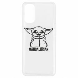 Чехол для Oppo Reno 4 Baby Yoda - PrintSalon