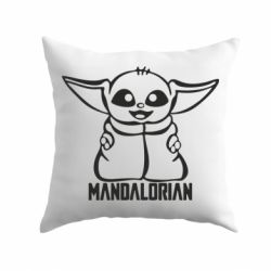 Подушка Baby Yoda - PrintSalon