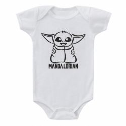 Детский бодик Baby Yoda - PrintSalon
