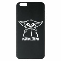 Чехол для iPhone 6 Plus/6S Plus Baby Yoda - PrintSalon
