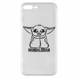 Чехол для iPhone 7 Plus Baby Yoda - PrintSalon