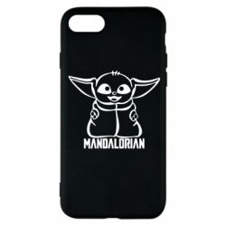 Чехол для iPhone 8 Baby Yoda - PrintSalon