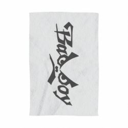 Рушник з принтом Bad Boy Logo - PrintSalon