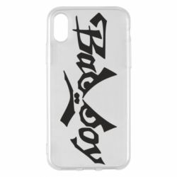 Чохол для iPhone X/Xs Bad Boy Logo - PrintSalon