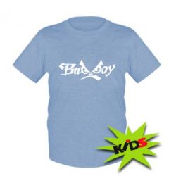 Дитяча футболка Bad Boy Logo - PrintSalon