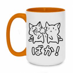 Чашка двокольорова велика Baka - PrintSalon