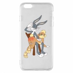 Чехол для iPhone 6 Plus/6S Plus Бакс Банни