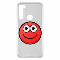 Чохол для Xiaomi Redmi Note 8 Ball with smile - PrintSalon