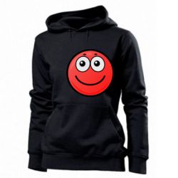 Худі жіноче Ball with smile - PrintSalon