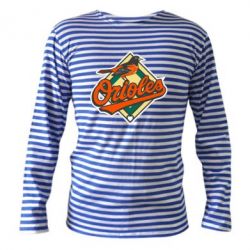 Тельняшка с длинным рукавом Baltimore Orioles - PrintSalon