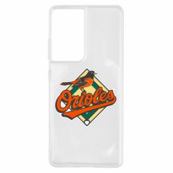 Чехол для Samsung S21 Ultra Baltimore Orioles - PrintSalon