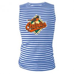 Майка-тельняшка Baltimore Orioles - PrintSalon