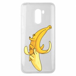 Чехол для Xiaomi Pocophone F1 Banana in a Banana - PrintSalon