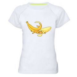 Женская футболка для спорта Banana in a Banana - PrintSalon