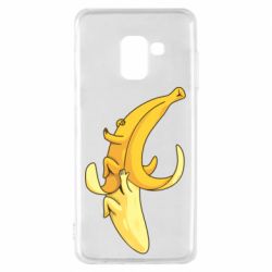 Чехол для Samsung A8 2018 Banana in a Banana - PrintSalon