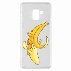 Чехол для Samsung A8+ 2018 Banana in a Banana - PrintSalon